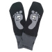 Voxx Barefootan Unisex športové ponožky - 3 páry BM000003213100100686 tmavo šedá