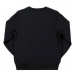 Calvin Klein Jeans Mikina Monogram Logo IU0IU00069 Čierna Regular Fit