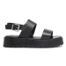 Simple Sandále BILBAO-109609 Čierna