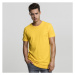 Pánske tričko Urban Classics Shaped Long Tee chrome yellow