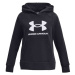 Under Armour RIVAL FLEECE BL HOODIE Dievčenská mikina, čierna, veľkosť