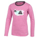 Head IFFYS Detské tričko s dlhým rukávom, ružová, veľkosť