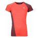 Ortovox 120 Cool Tec Fast Upward T-Shirt W Coral Blend Outdoorové tričko