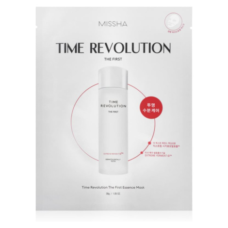 Missha Time Revolution The First Treatment Essence intenzívna hydrogélová maska pre obnovu kožne
