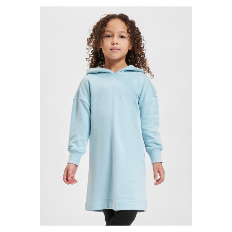 Girls' Oversized Terry Hoody Ocean Blue Dress