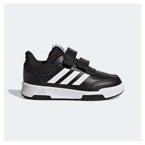 Detská obuv Tensaur na suchý zips čierno-biela Adidas