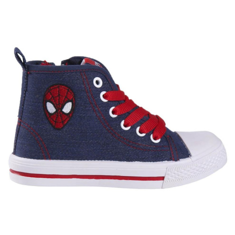 TENISKY S PVC PODRÁŽKOU VYSOKÉ SPIDERMAN Spider-Man