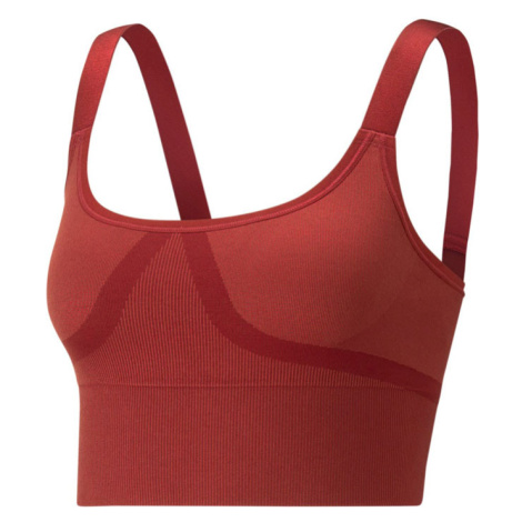 Puma x Vogue Bra Top - Dámske - Spodné Puma - Červené - 536689-22