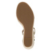 MICHAEL Michael Kors Remienkové sandále 'KAYLA'  zlatá / priehľadná