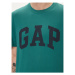 Gap Tričko 856659-06 Zelená Regular Fit