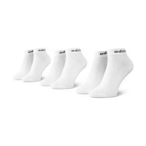 Ponožky ADIDAS Bs Ankle 3Pp CF3386 r.39/42 Elastan,polyamid,polyester,bavlna