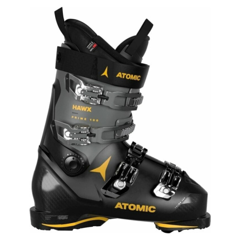 Atomic Hawx Prime 100 GW Black/Grey/Saffron Zjazdové lyžiarky