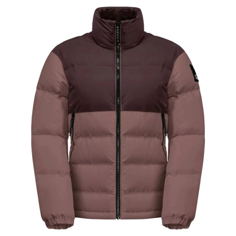 Hnedá dámska zimná prešívaná bunda Jack Wolfskin Alex Down Jkt W 1206921-3068