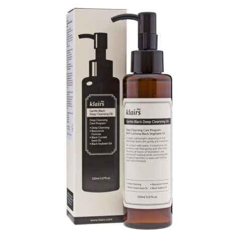 DEAR KLAIRS - Gentle Black Deep Cleansing Oil - odličovací olej 150 ml