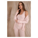 3-piece set of sweaters powder pink