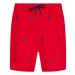 Polo Ralph Lauren Plavecké šortky Traveler 710835129001 Červená Regular Fit