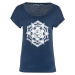 Women's T-shirt ALPINE PRO CLETA mood indigo