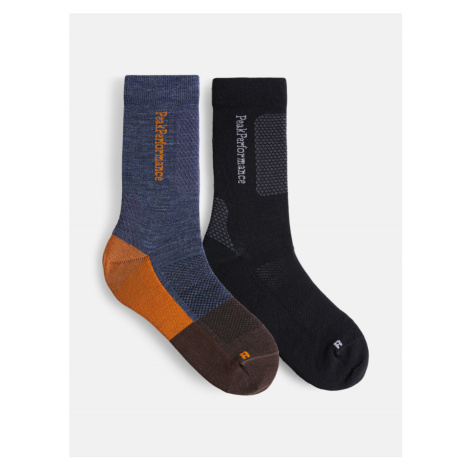 Ponožky 2-Pack Peak Performance Hiking Sock 2-Pack Čierna
