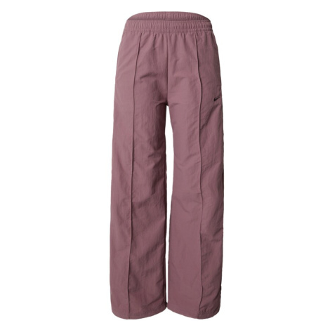 Nike Sportswear Nohavice  hnedá / čierna