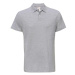 B&amp;C Unisex polokošele PUI10 Heather Grey