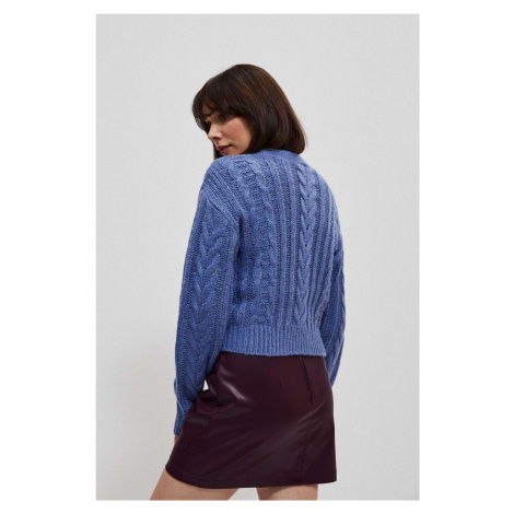 Women's cable knit sweater Moodo