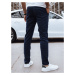 Men's casual trousers, navy blue, Dstreet