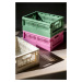 Skladacia prepravka mini Made Crate - spring green