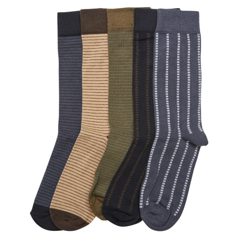 Stripes and Dots Socks - 5-Pack Urban Classics