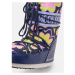 Dámske vysoké zimné topánky MOON BOOT MB ICON FLOWER-JB10 LILAC CYBER LIME