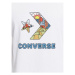 Converse Tričko Star Chevron Block Infill Ss Tee 10025280-A02 Biela Regular Fit