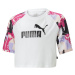 Puma  G ESS+ ART RAGLAN TEE  Tričká s krátkym rukávom Biela