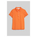 POLOKOŠEĽA GANT CONTRAST COLLAR SS PIQUE POLO PUMPKIN ORANGE