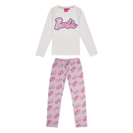 Barbie Dievčenské pyžamo (biela)