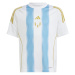 ADIDAS PERFORMANCE Funkčné tričko 'Pitch 2 Street Messi'  svetlomodrá / zlatá / biela