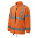 Rimeck Uni fleecová bunda 5V1 reflexná oranžová
