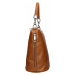 Dámska kožená kabelka Facebag Talma - koňak