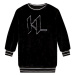 Karl Lagerfeld Kids Každodenné šaty Z12229 S Čierna Regular Fit