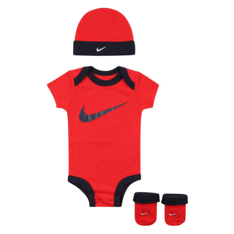 Nike Sportswear Set  námornícka modrá / ohnivo červená / biela