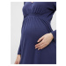Modré tehotenské šaty Mama.licious Analia