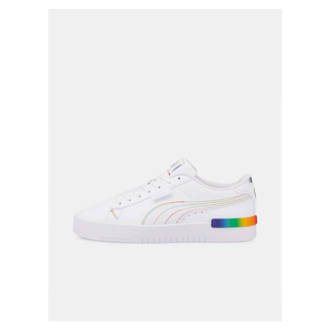 White Women's Sneakers Puma Jada Rainbow Hues - Women