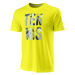 Pánské tričko Wilson Stacked Tennis Tech Tee Sulphur Spring