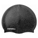Silikónová plavecká čiapka Crowell Recycling Pearl v čiernej farbe.1