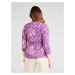 Lauren Ralph Lauren Plus Tričko 'ALAYJA'  žltá melírovaná / orchideová / svetlofialová / biela