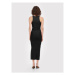 ONLY Každodenné šaty Lindsay 15235138 Čierna Slim Fit