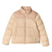 Dámska bunda 4F DOWN JACKET-WAW24TDJAF469-83S-BEIGE