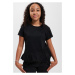 Girls' Organic T-Shirt Volant Black