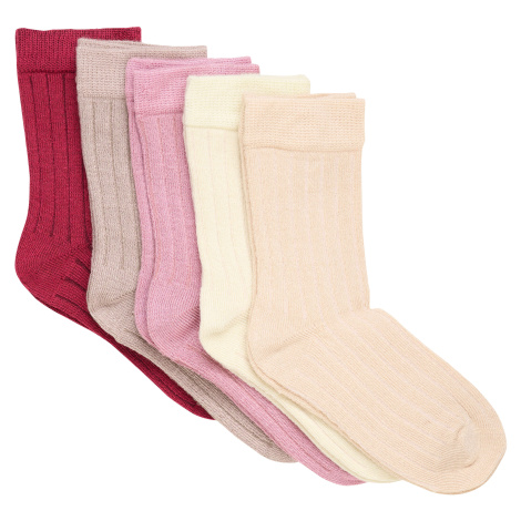 Ružové chlapčenské ponožky