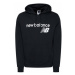 New Balance Mikina C C F Hoodie MT03910 Čierna Relaxed Fit
