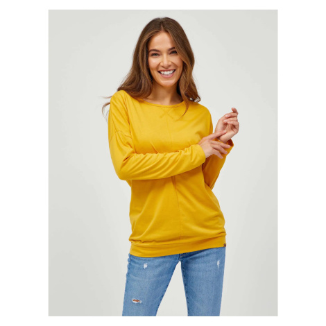 SAM73 Yellow Womens Basic Long Sleeve T-Shirt SAM 73 Azuka - Women