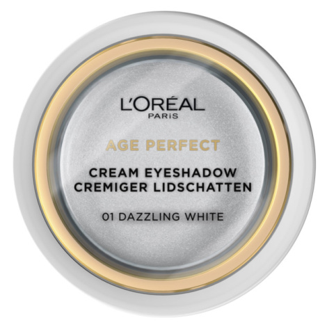 L'Oréal Paris Age Perfect očné tiene 01 - Dazzling white